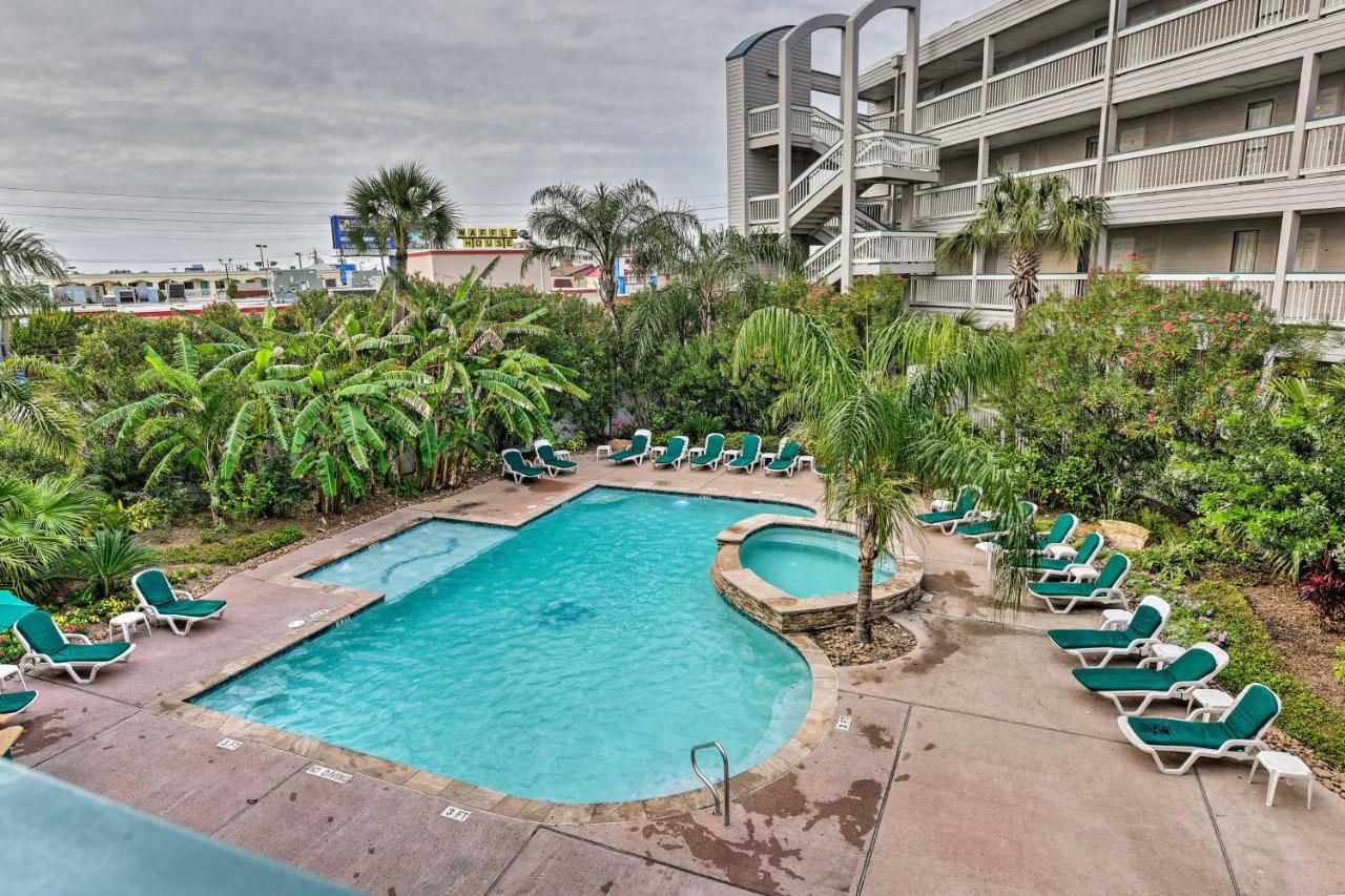 Galveston Condo With Oceanfront Views And 2 Pools Экстерьер фото